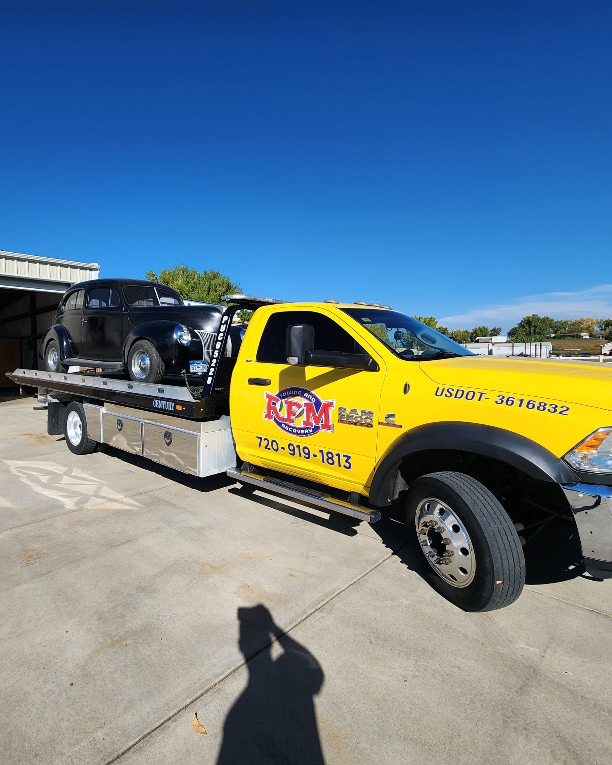 this image shows towing services in Lakewood, CO